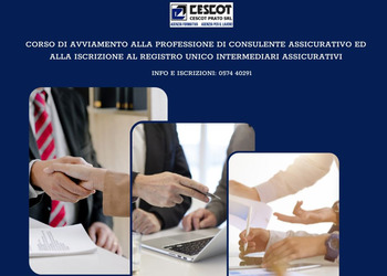 CORSO GRATUITO DI AVVIAMENTO ALLA PROFESSIONE DI CONSULENTE ASSICURATIVO E ALL’ ISCRIZIONE AL REGISTRO UNICO INTERMEDIARI ASSICURATIVI